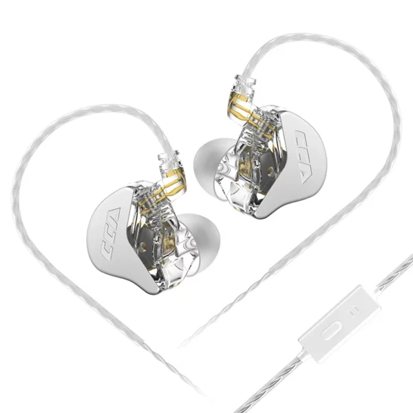 CCACRA fone de ouvido com fio de metal de alta frequência, monitor de música, cancelamento de ruído - Image 7