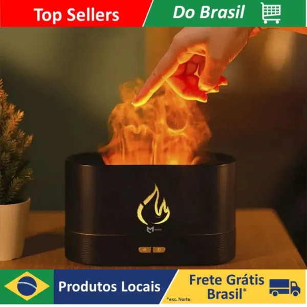 DAFUSHOP Difusor Umidificador Aromático Névoa De Ambientes - Image 2