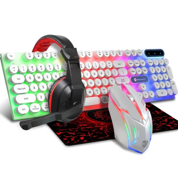 Teclado luminoso, mouse, fone de ouvido, mouse pad - Image 6